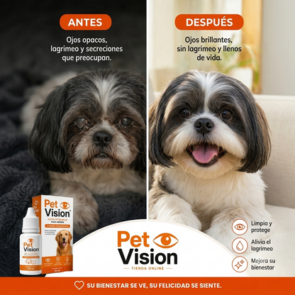 Cuidado ocular e higiene para tu mascota - PetVision®