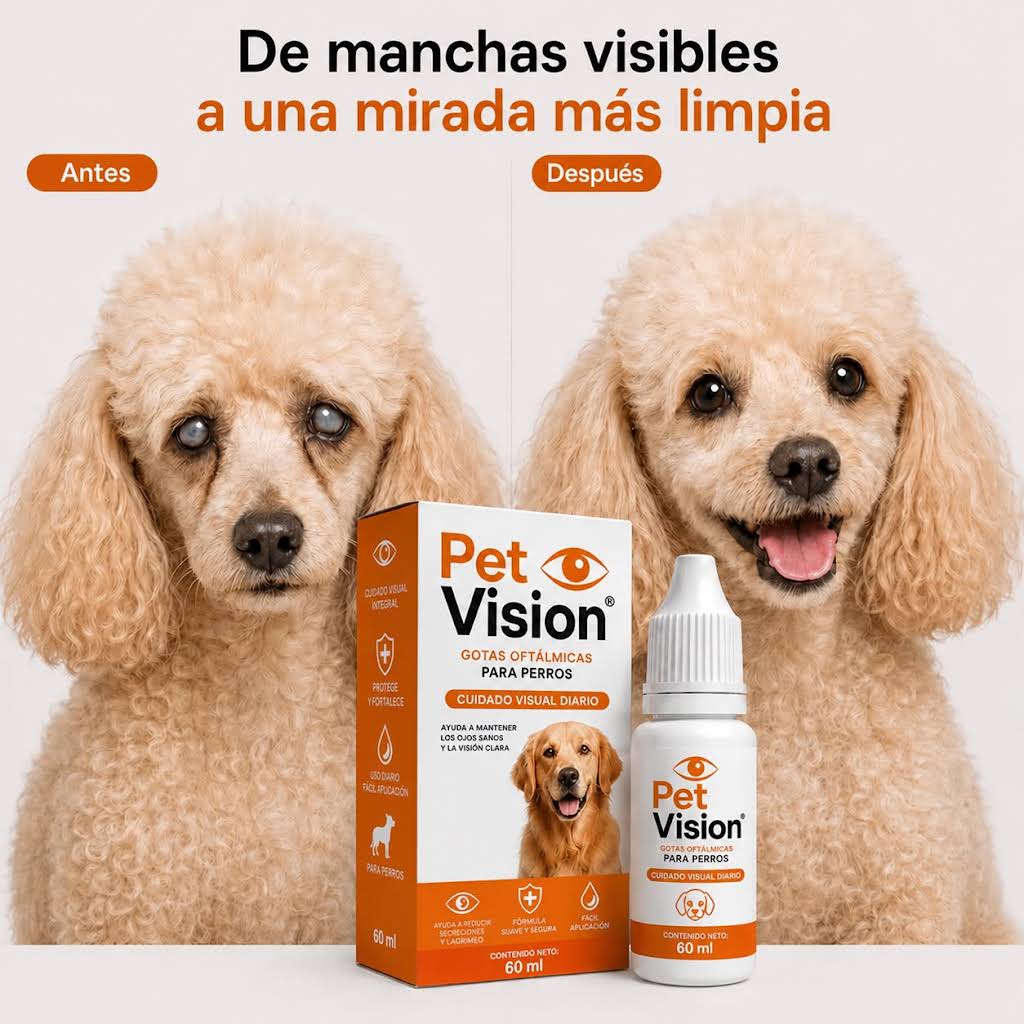 Cuidado ocular e higiene para tu mascota - PetVision®